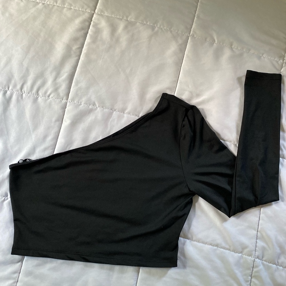 Off Shoulder Crop Top